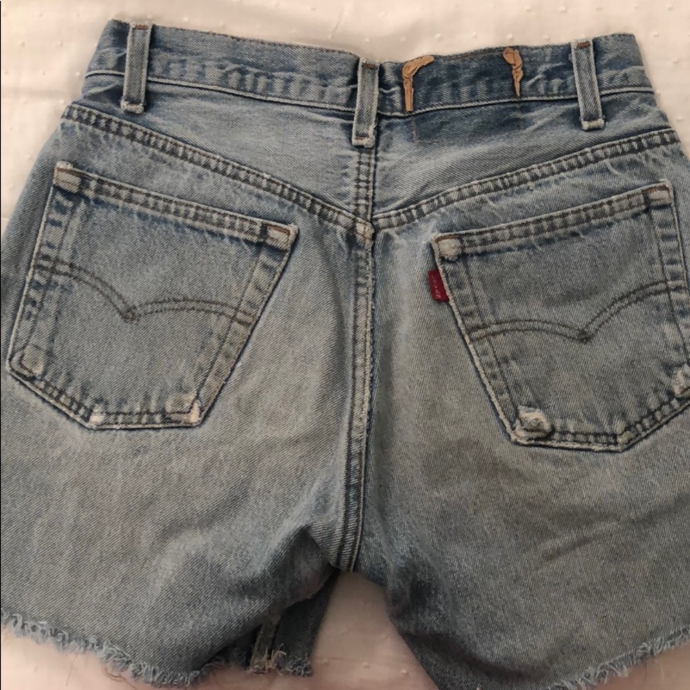 Vintage Levis cut off shorts